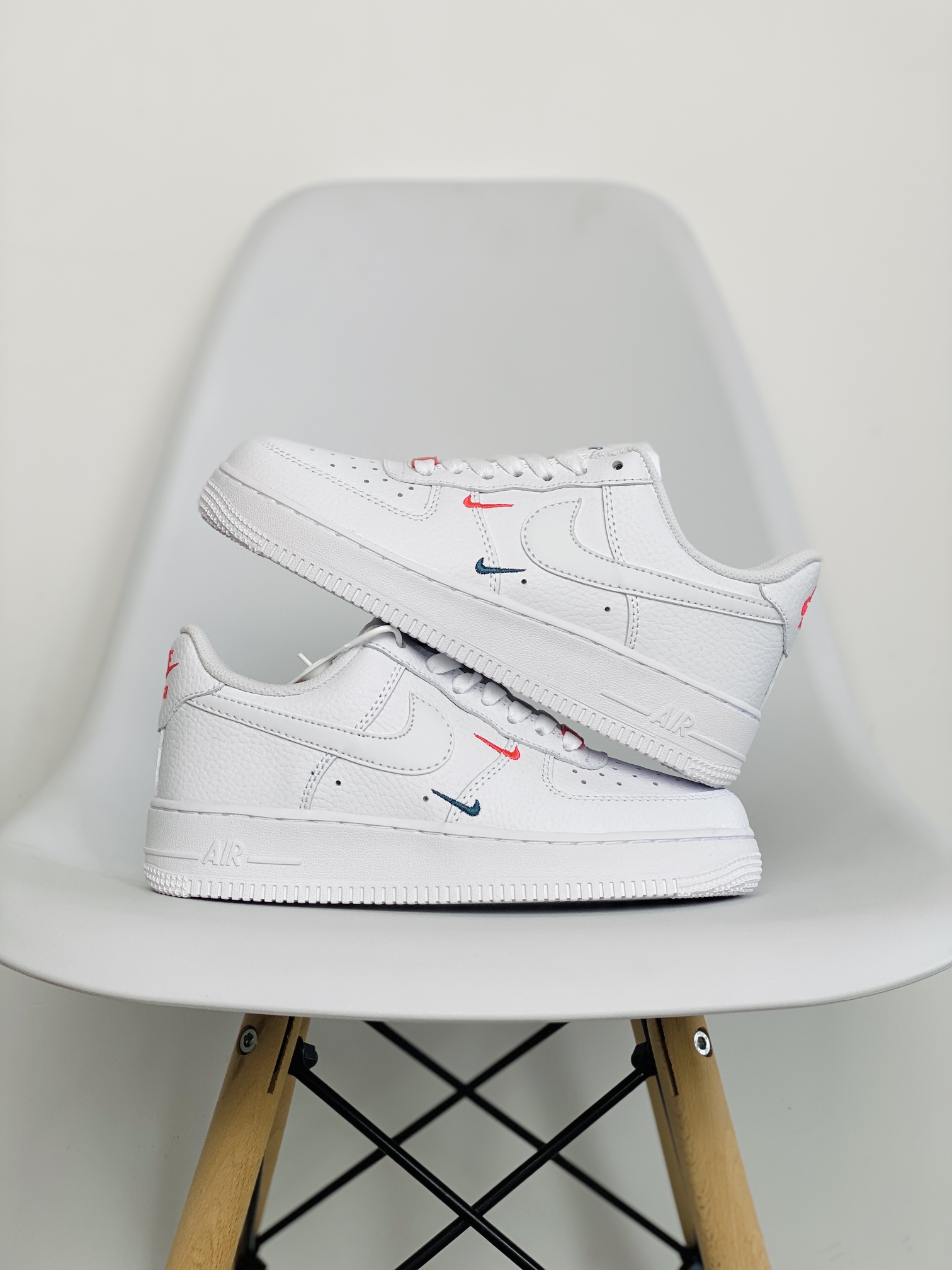 Air Force 1 Low 07 Essential 迷你勾 白橙蓝 迈阿密  低筒 休闲鞋 板鞋 男鞋 女鞋 CT1989-101