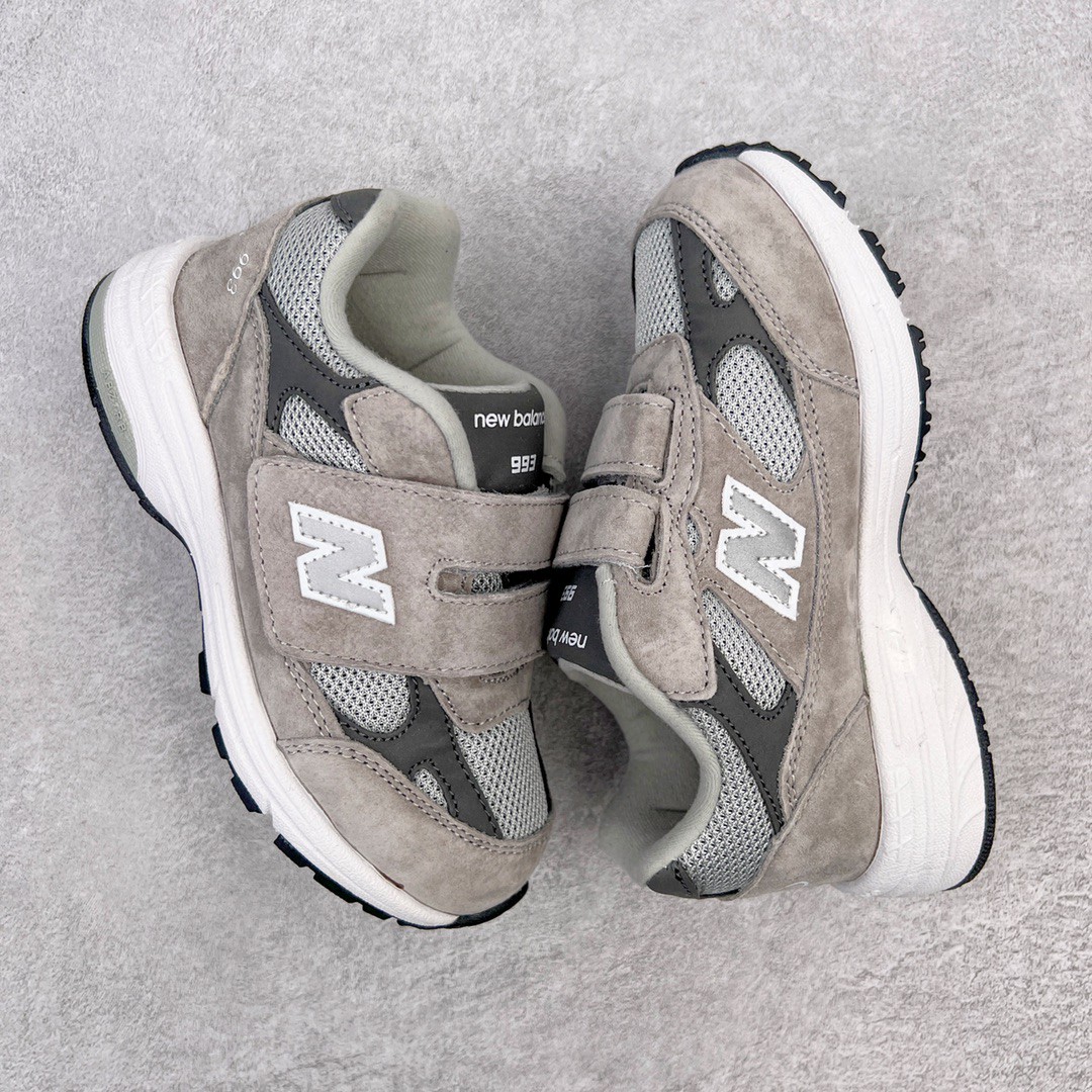 New Balance 993 系列 元祖灰 低筒 运动鞋 休闲鞋 板鞋 童鞋 