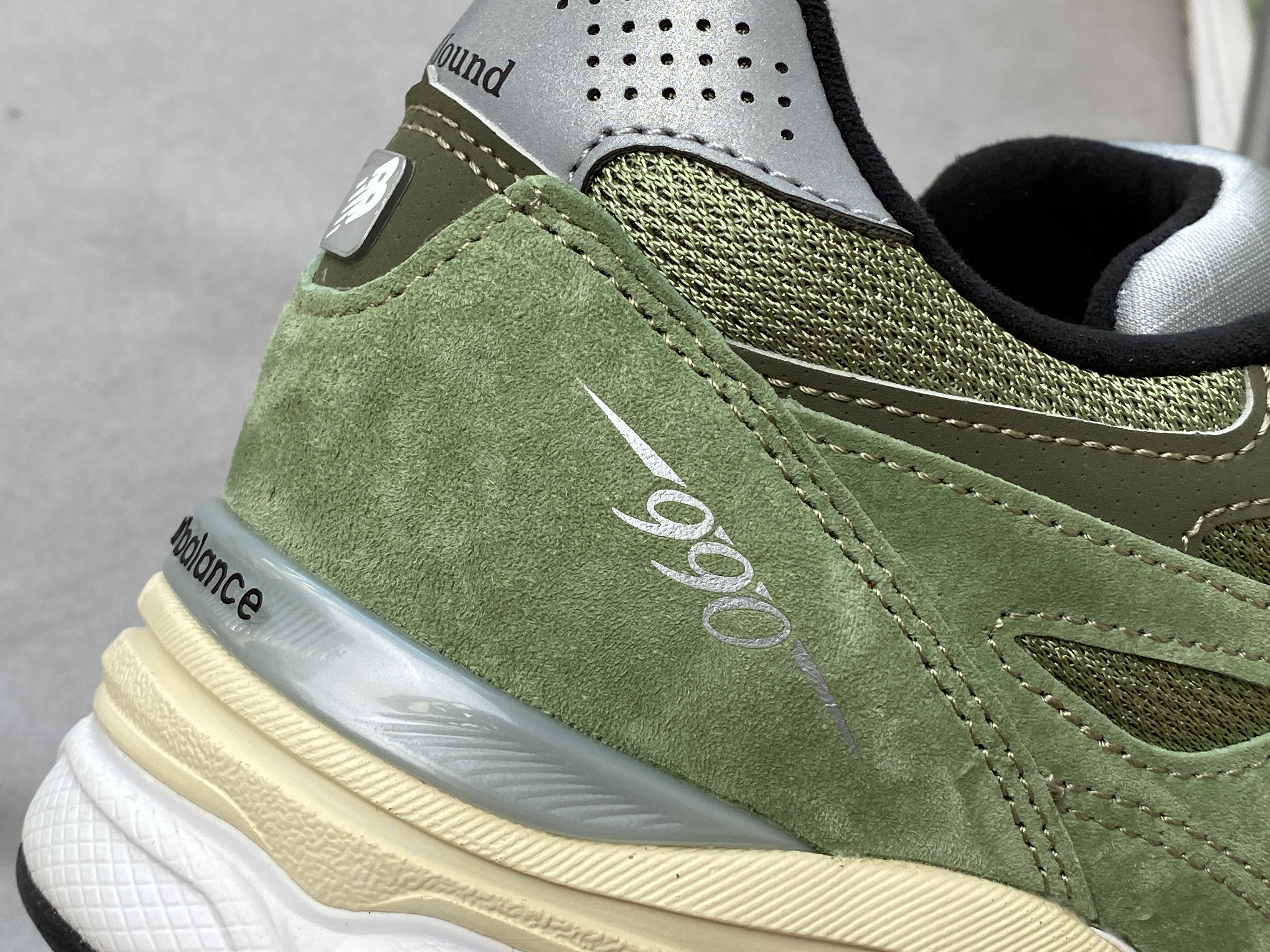 新款 JJJJOUND New Balance 990 V3 草綠色 低筒 复古跑鞋 休闲鞋 板鞋 运动鞋 男鞋 女鞋 M990JD3