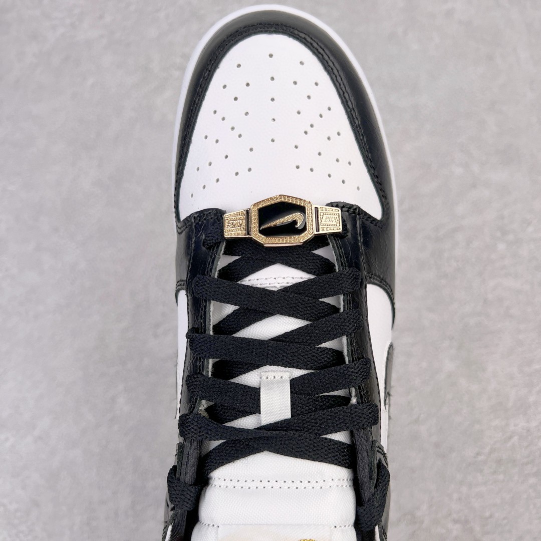 Dunk Low Retro World Champ 黑白 熊猫 金扣 低筒 复古板鞋 休闲鞋 男鞋 女鞋 DR9511-100