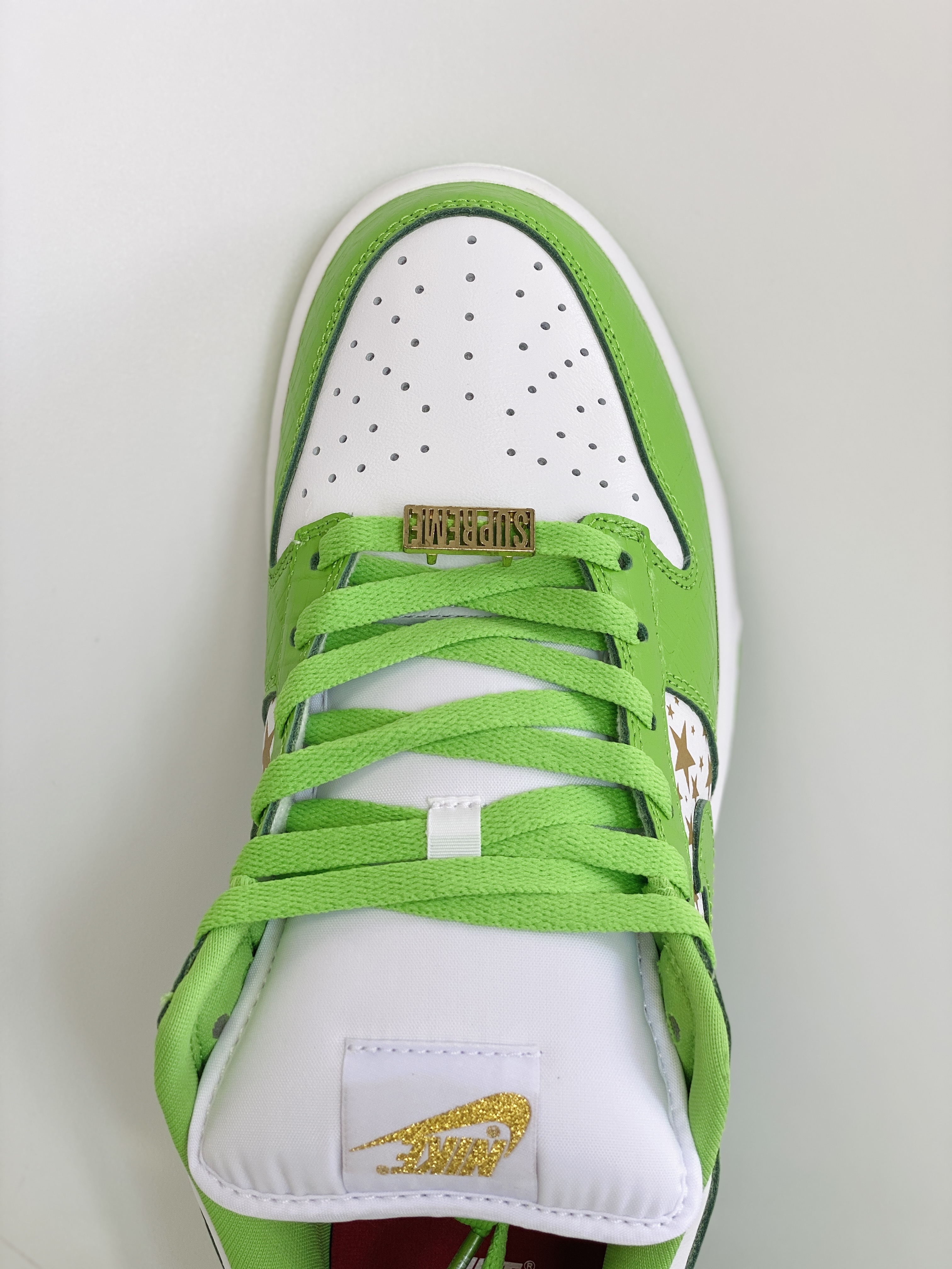 Supreme x SB Dunk Low Mean Green 联名 白金绿 低筒 复古板鞋 休闲鞋 男鞋 女鞋 DH3228-101