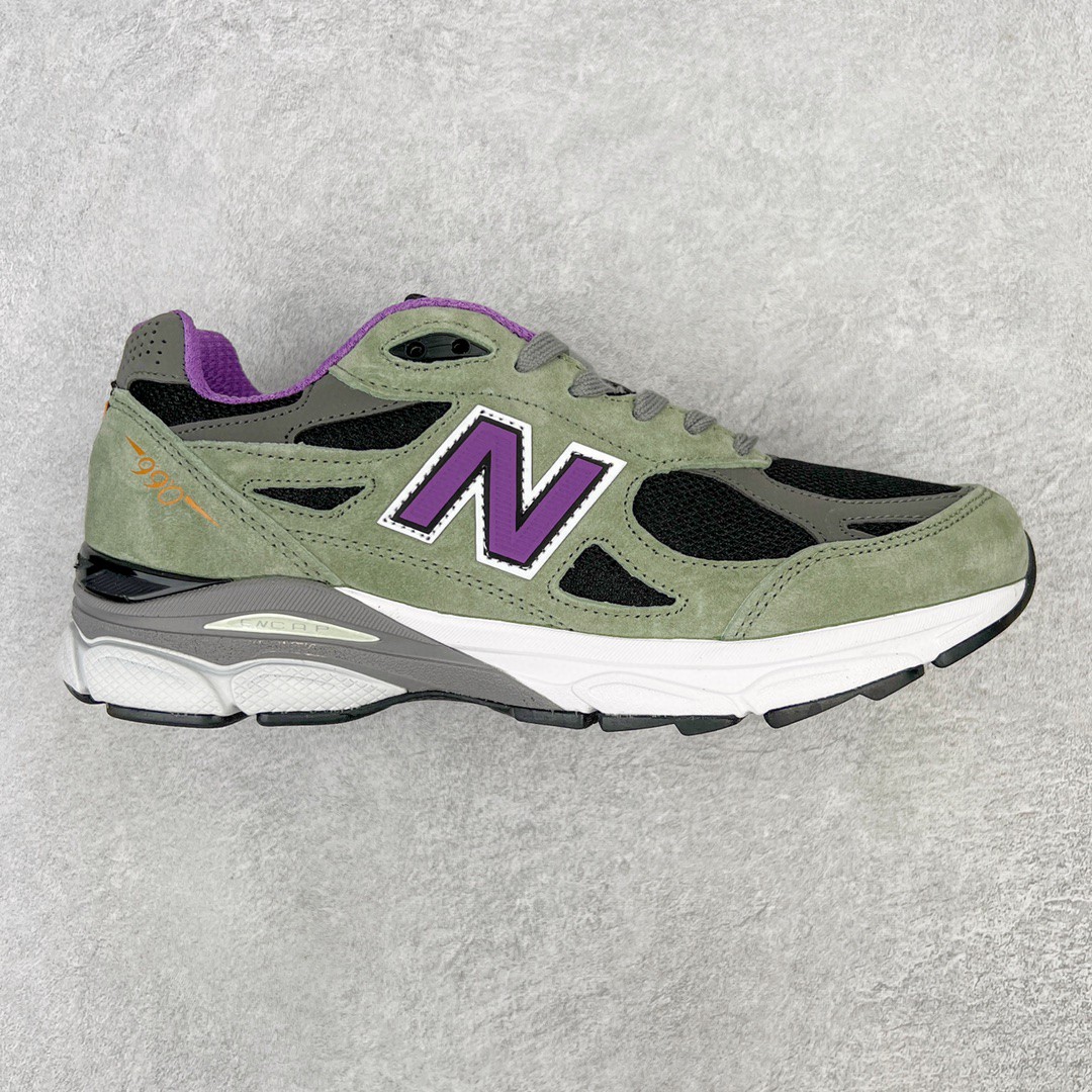 New Balance 990 V3 Teddy Made 军绿色 低筒 复古跑鞋 休闲鞋 板鞋 运动鞋 男鞋 女鞋 M990TC3
