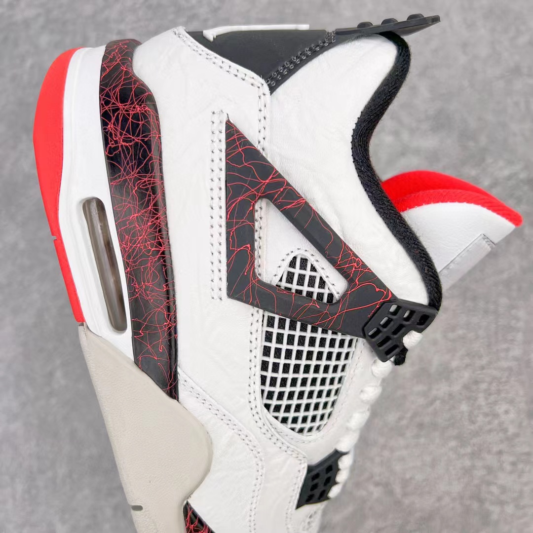 Air Jordan 4 AJ4 Retro Hot Lava 热熔岩 红白 低筒 男鞋 女鞋 籃球鞋 板鞋  308497-116