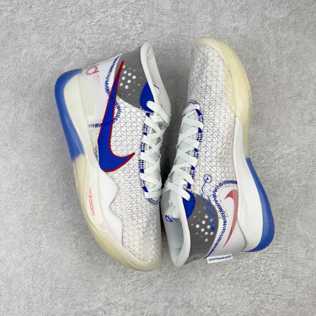 Zoom KD 12 杜兰特 12 白蓝 高筒 减震防滑 实战鞋 篮球鞋 运动鞋 男鞋