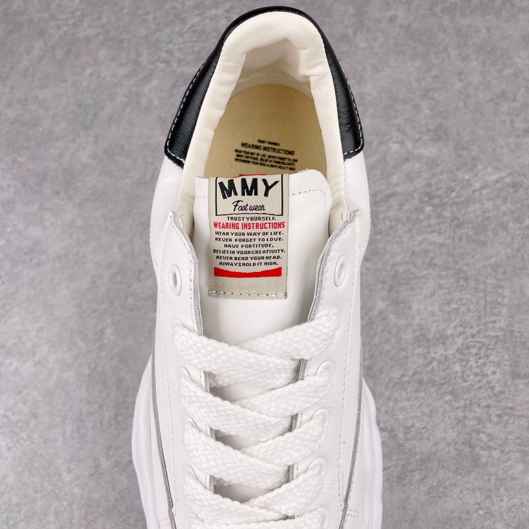 MIHARA YASUHIRO Original MMY 三原康裕 白色 皮面 低筒 溶胶鞋 帆布鞋 板鞋 休闲鞋 增高鞋 男鞋 女鞋 
