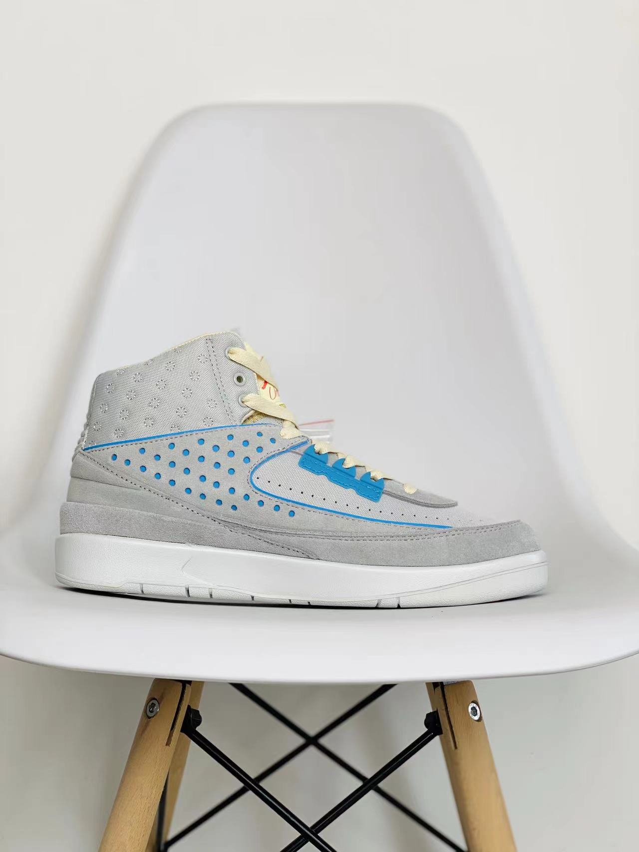 Union LA Air Jordan AJ2 Grey Fog 高筒 灰蓝 复古篮球鞋 男鞋  DN3802-001