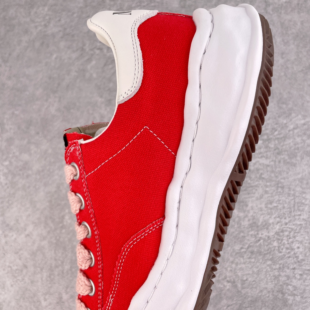 MIHARA YASUHIRO Original MMY 三原康裕 红色 低筒 溶胶鞋 帆布鞋 板鞋 休闲鞋 增高鞋 男鞋 女鞋 