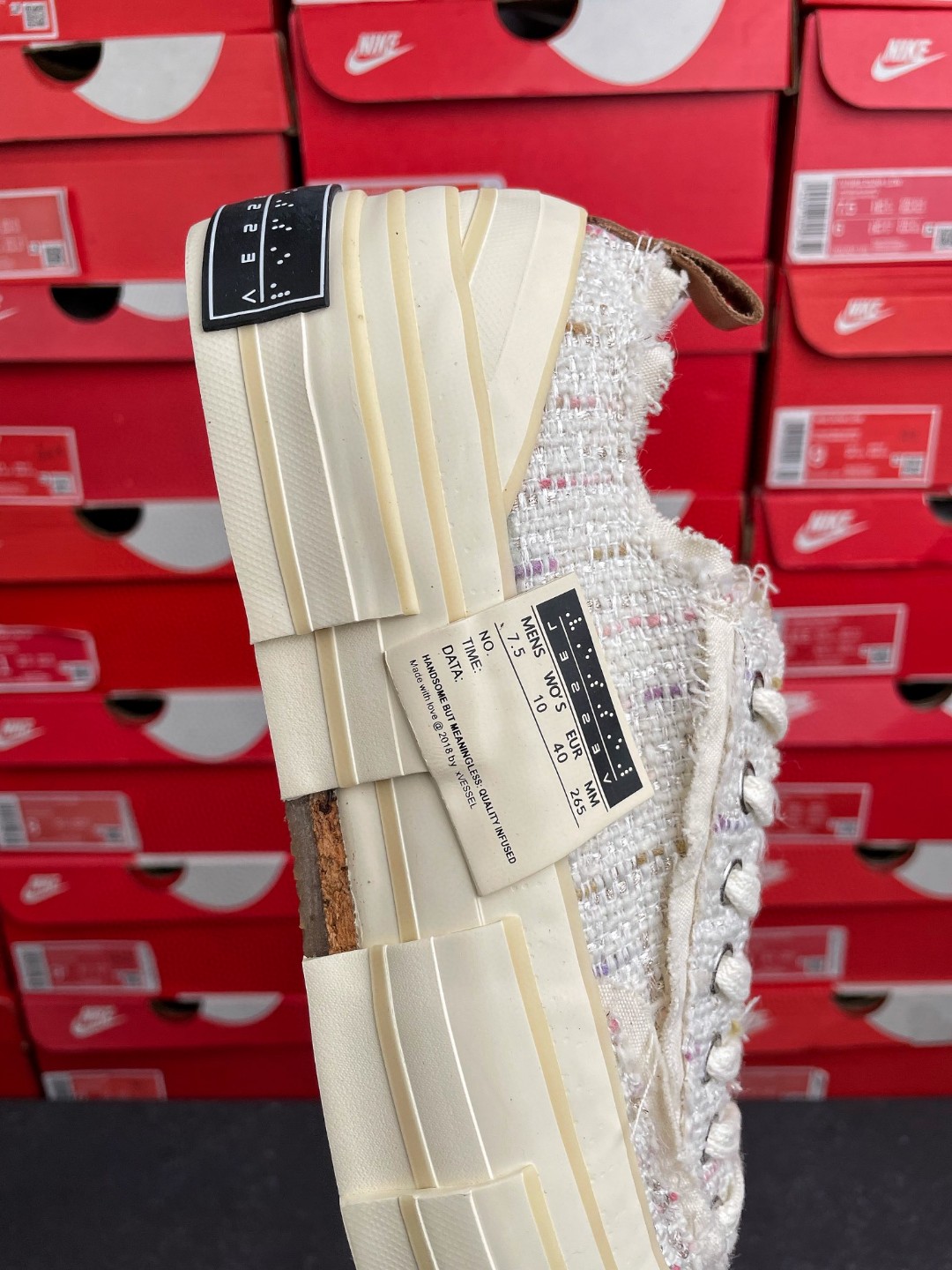 xVESSEL G.O.P.  吴建豪 白色 织物拼接 变色 低筒 硫化鞋 板鞋 休闲鞋 男鞋 女鞋 F21X21W