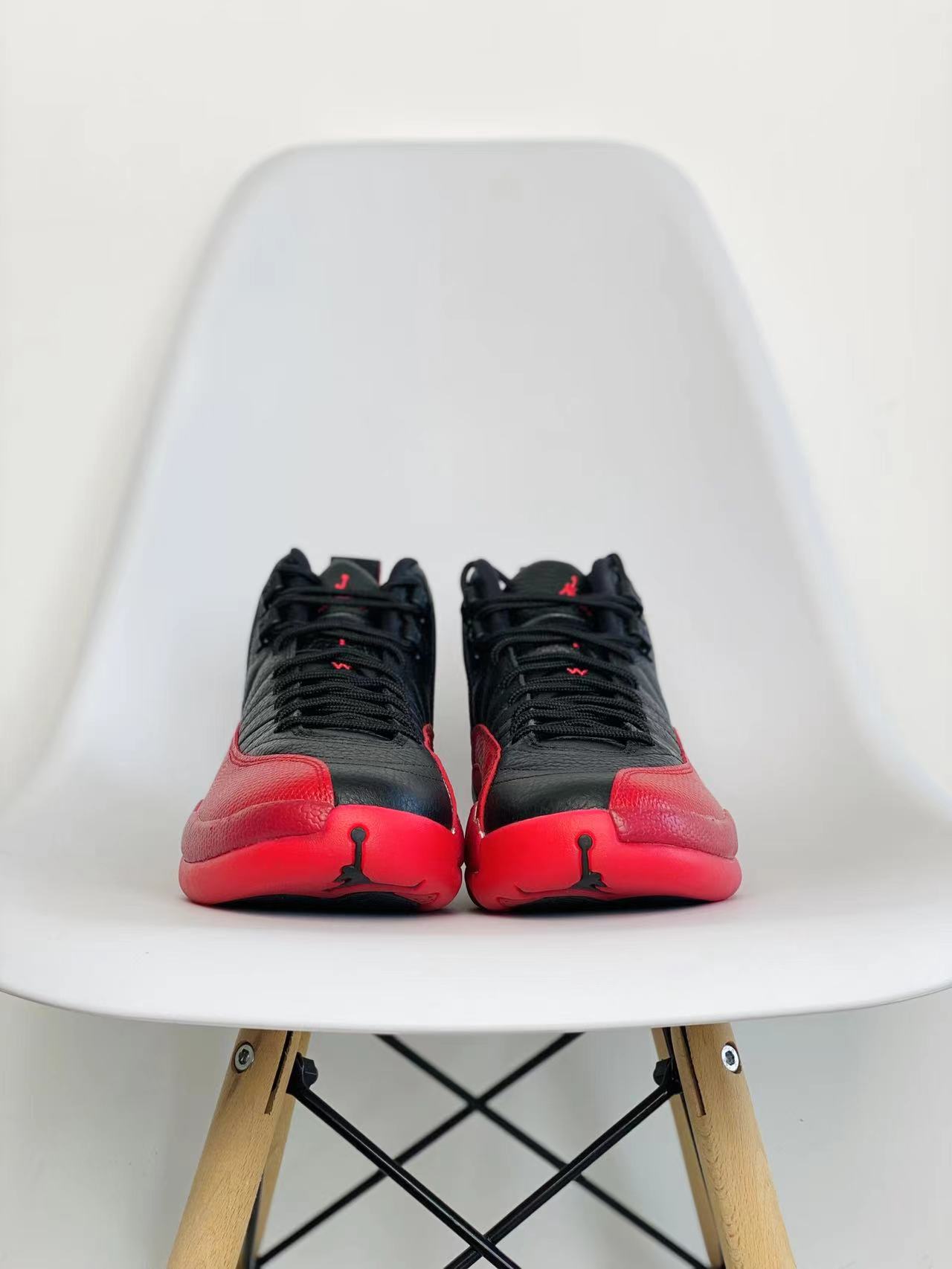 Air Jordan 12 AJ12 Retro Flu Game 流感之战 黑红 碳板 全掌气垫 篮球鞋 球鞋 男鞋 休闲鞋 130690-002