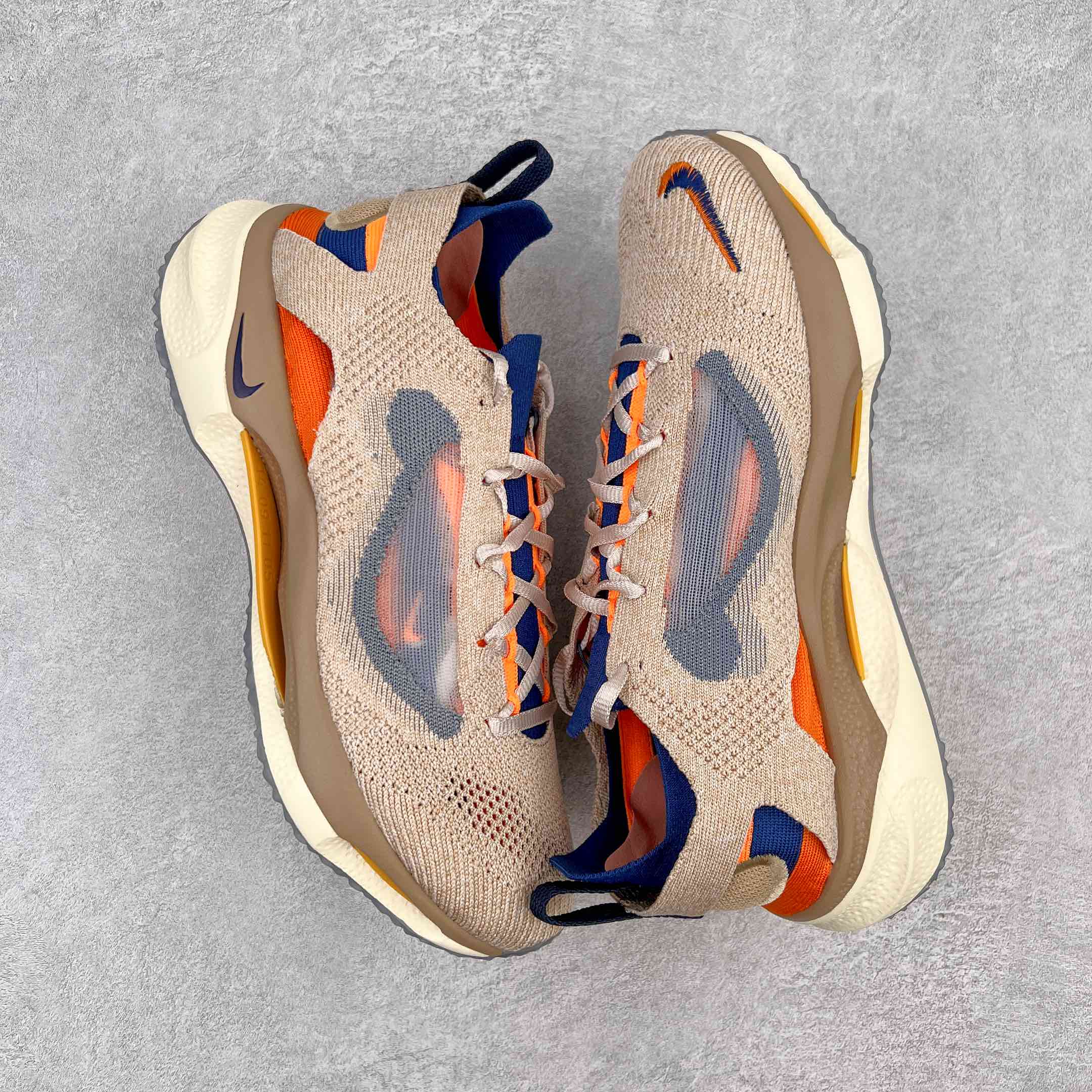 Nike Spark Flyknit 灰橘色 低筒 运动鞋 休闲鞋 板鞋 泡棉 运动 跑步鞋 男鞋 女鞋 DD1901-200