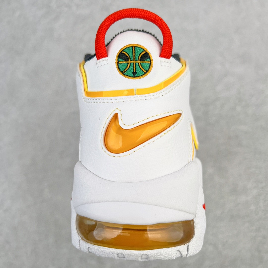 新版 Nike Air More Uptempo Rayguns 皮蓬 外星人 白蓝黄 低筒 篮球鞋 男鞋 女鞋 DD9223-100