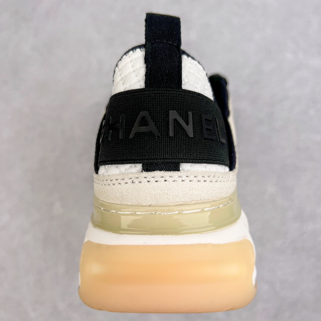 CHANEL 香奈儿 白色 金扣 小牛皮 低筒 运动鞋 休闲鞋 跑步鞋 女鞋 G38501 Y55619 K3543