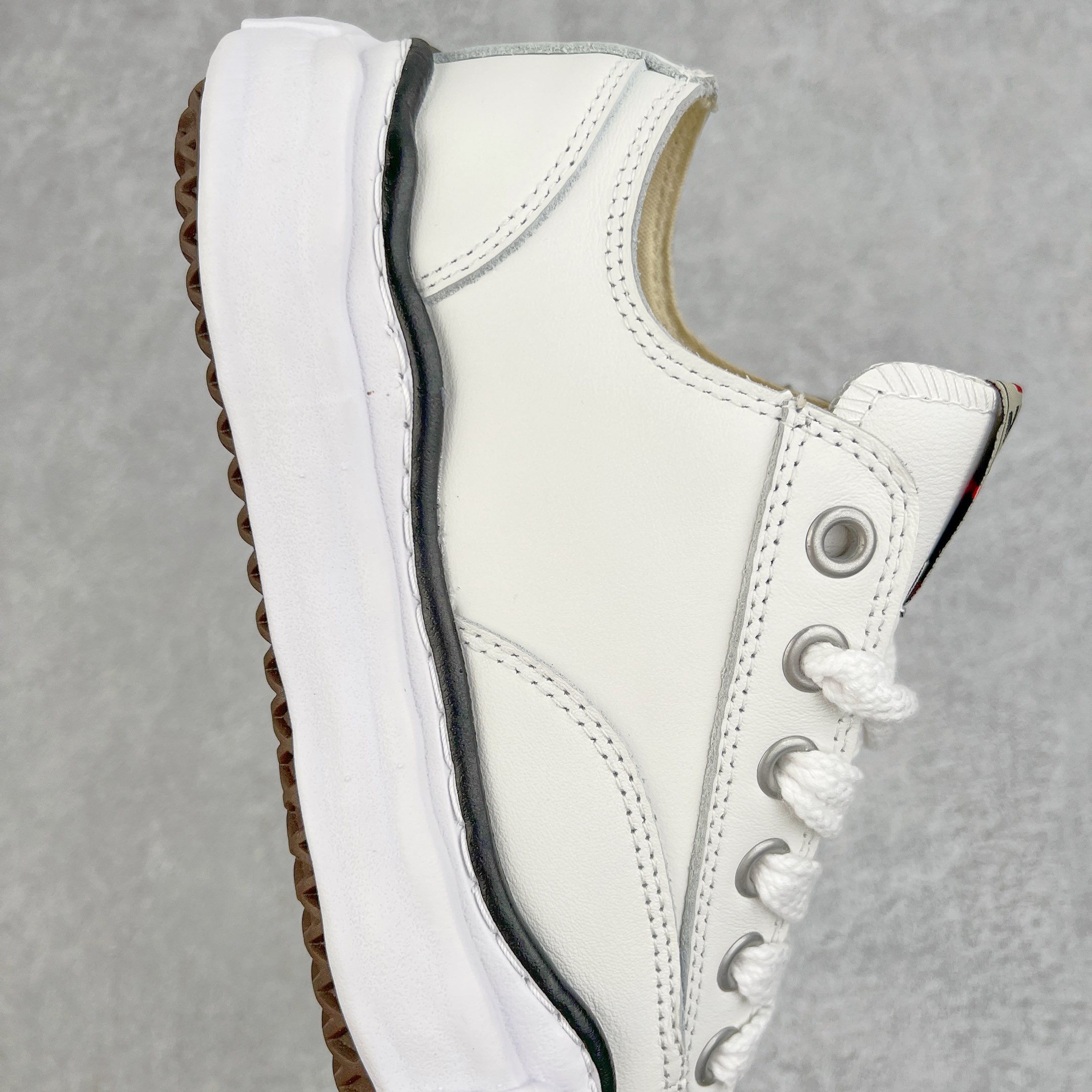 MIHARA YASUHIRO Original MMY 三原康裕 白色 皮面 低筒 溶胶鞋 帆布鞋 板鞋 休闲鞋 增高鞋 男鞋 女鞋 