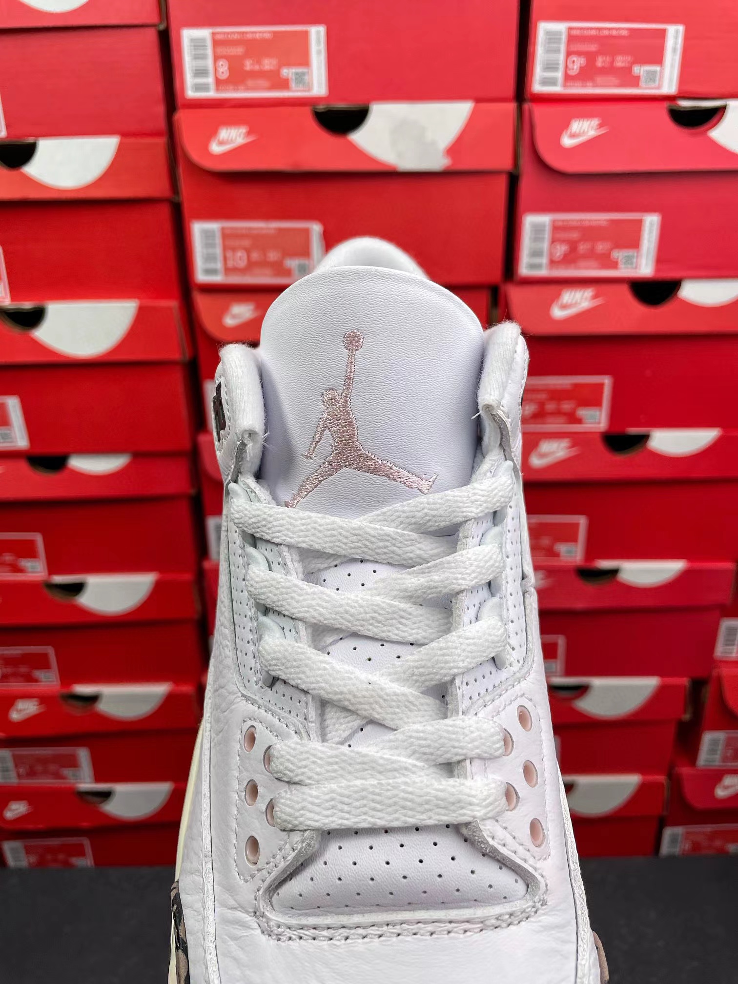 Air Jordan 3 Retro Dark Mocha  AJ3 櫻花 粉 女款 低筒 休闲鞋 篮球鞋 板鞋   CK9246-102