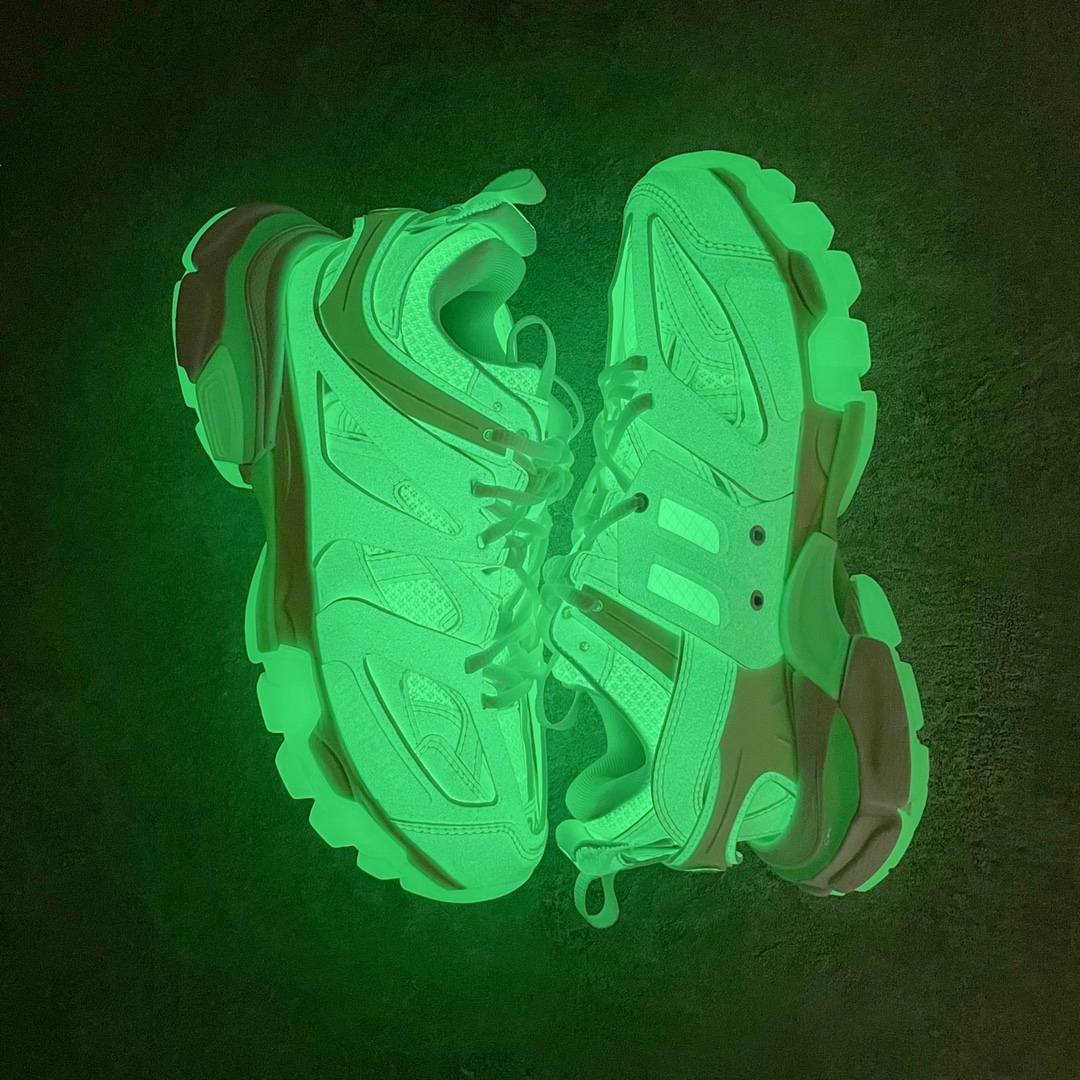 Balenciaga Track 2 巴黎世家 夜光 米白 老爹鞋 复古板鞋 休闲鞋 男鞋 女鞋 542023W3CR19000