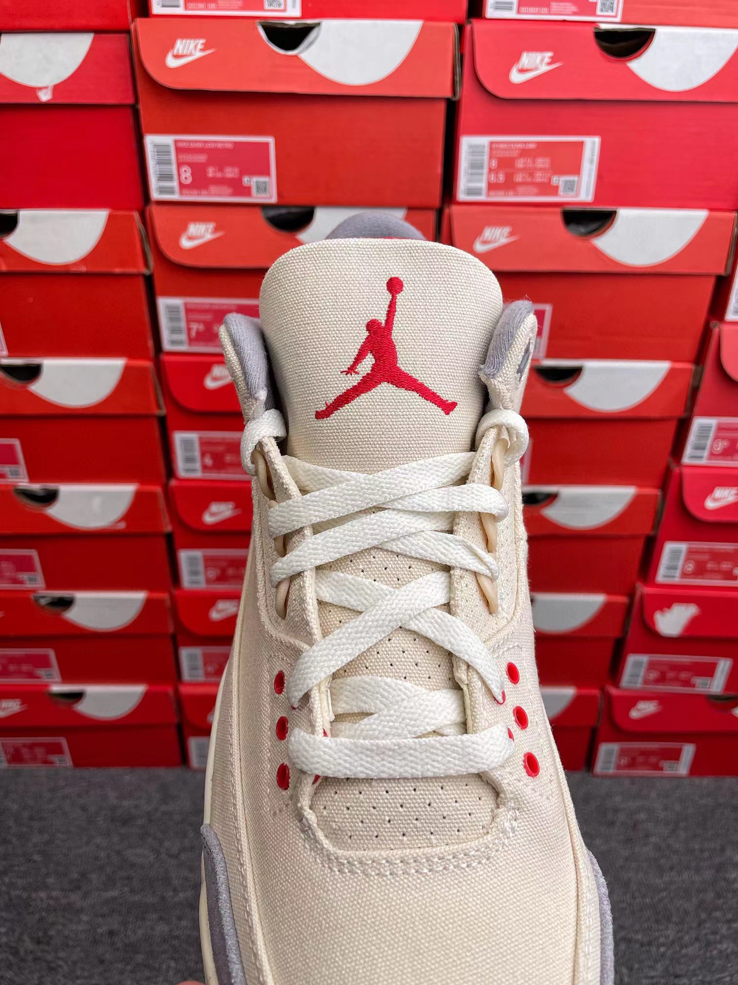 Air Jordan 3 Retro SE Muslin  AJ3 棉布 米白 低筒 休闲鞋 篮球鞋 板鞋 男鞋 DH7139-100