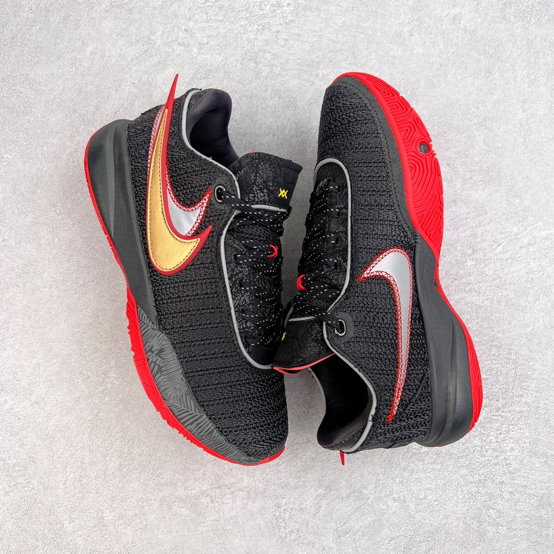 Nike LeBron 20 EP Time Machine 詹姆斯 20 黑红 低筒 篮球鞋 实战鞋 运动鞋 球鞋 男鞋 DJ5422-001