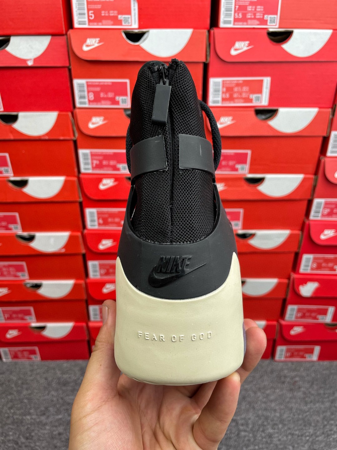 Nike Air Fear Of God 1 Black FOG 黑色 高筒 篮球鞋 球鞋 实战鞋 运动鞋 AR4237-001