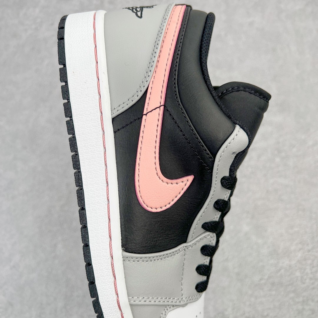 Air Jordan 1 Low AJ1 白黑粉 板鞋 休闲鞋 女鞋 男鞋 553558-062