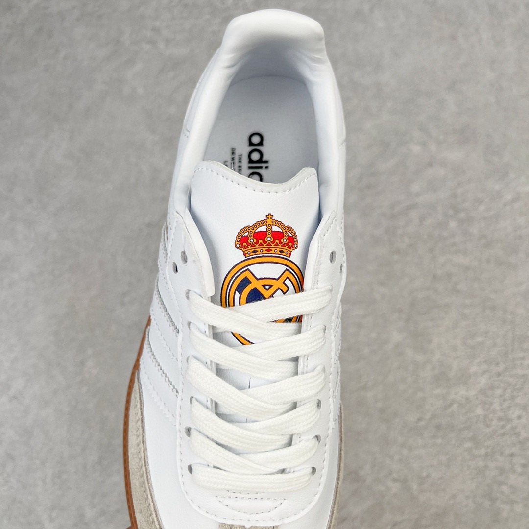 Adidas Originals Samba Team 白灰 低筒 复古板鞋 休闲鞋 男鞋 女鞋  