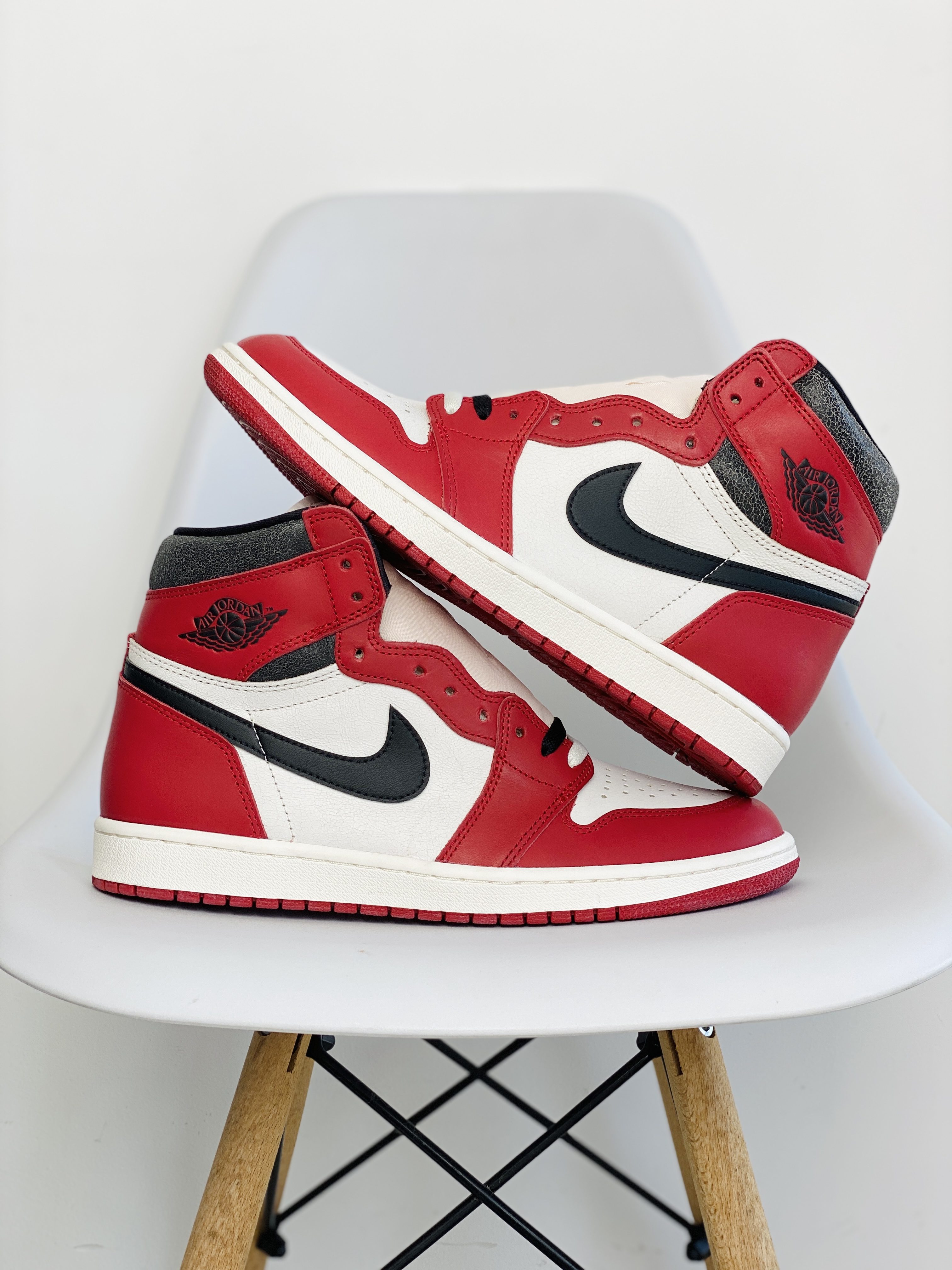 Air Jordan 1 AJ1 Chicago Reimagined 復刻芝加哥 白紅 2022 高筒 休闲鞋 男鞋 板鞋  DZ5485-612