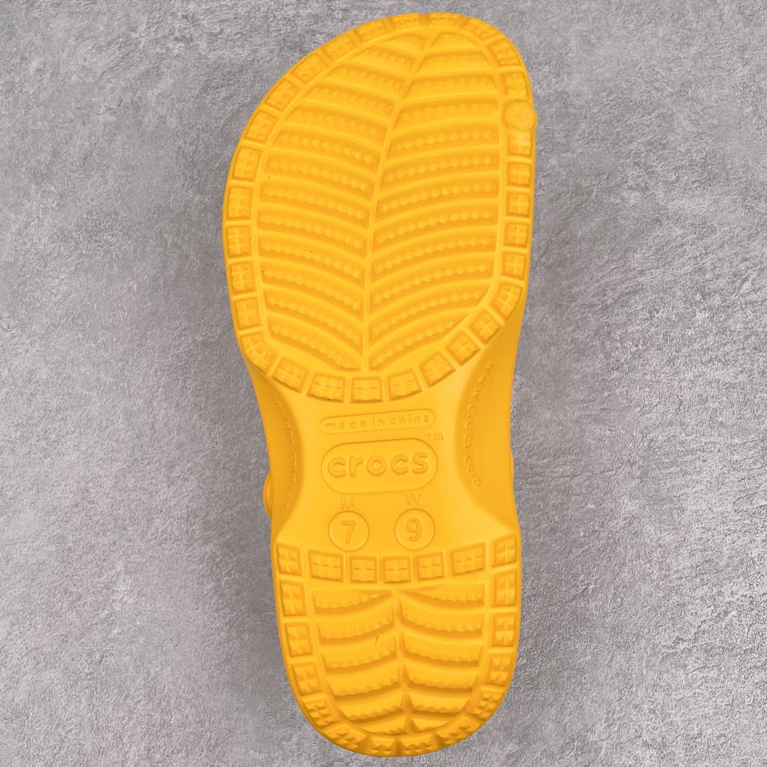 Crocs 冰橙色 洞洞鞋 凉鞋 室内外 拖鞋 沙滩鞋 男女同款 10001-837