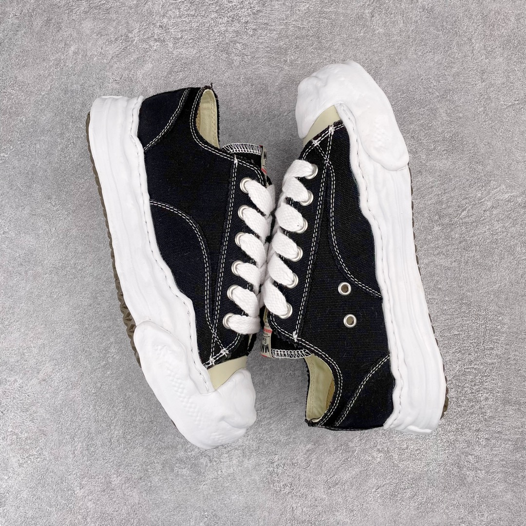 MIHARA YASUHIRO Original MMY 三原康裕 黑色 低筒 溶胶鞋 帆布鞋 板鞋 休闲鞋 增高鞋 男鞋 女鞋 A05FW702