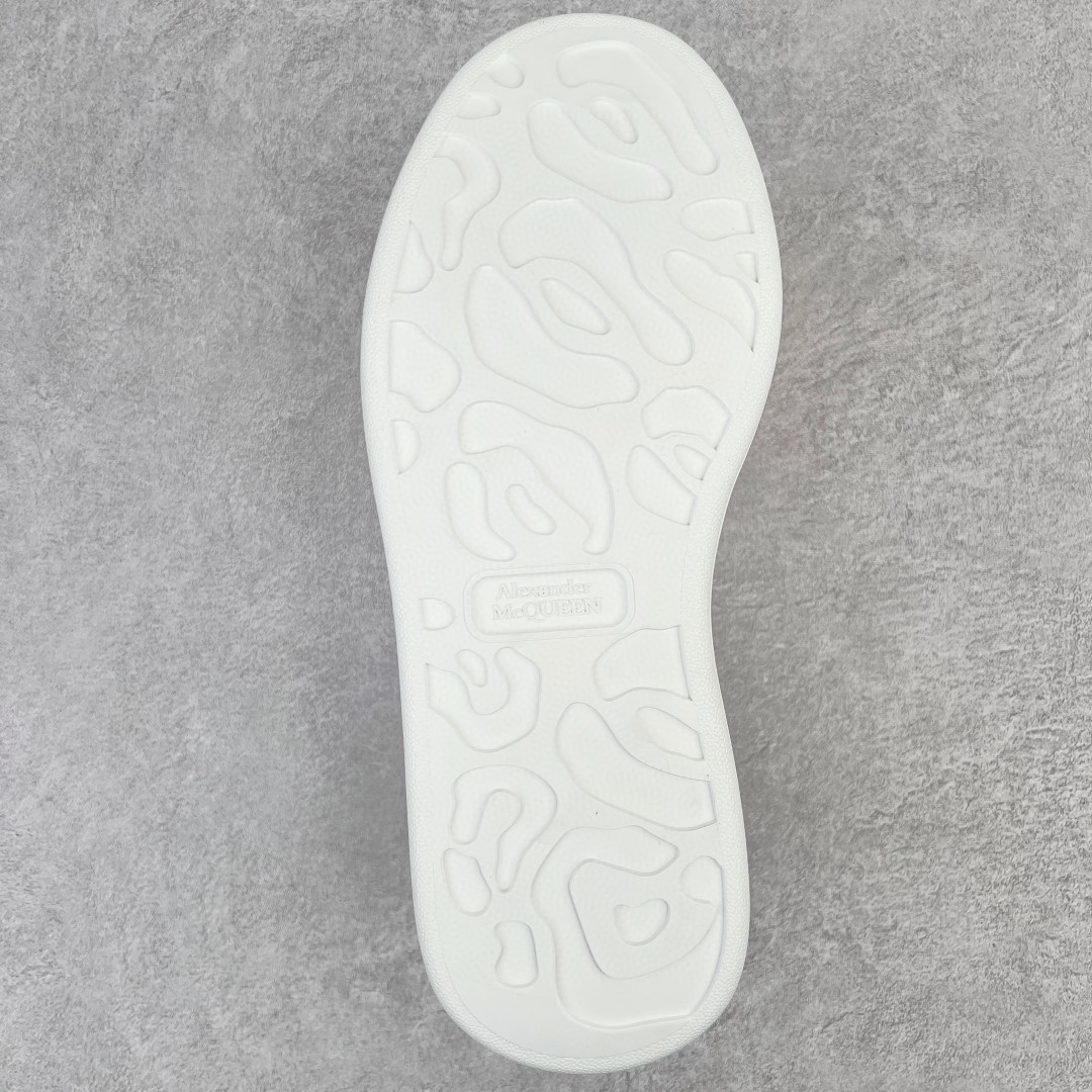 Alexander McQueen 麦昆 黑尾 白字 低筒 板鞋 休闲鞋 厚底鞋 增高鞋 男鞋 女鞋 625156WHXMT9034