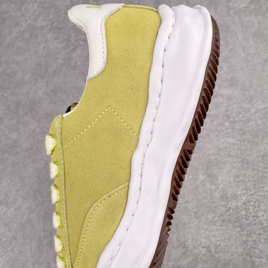 MIHARA YASUHIRO Original MMY 三原康裕 黄色 麂皮 低筒 溶胶鞋  板鞋 休闲鞋 增高鞋 男鞋 女鞋 A07FW708