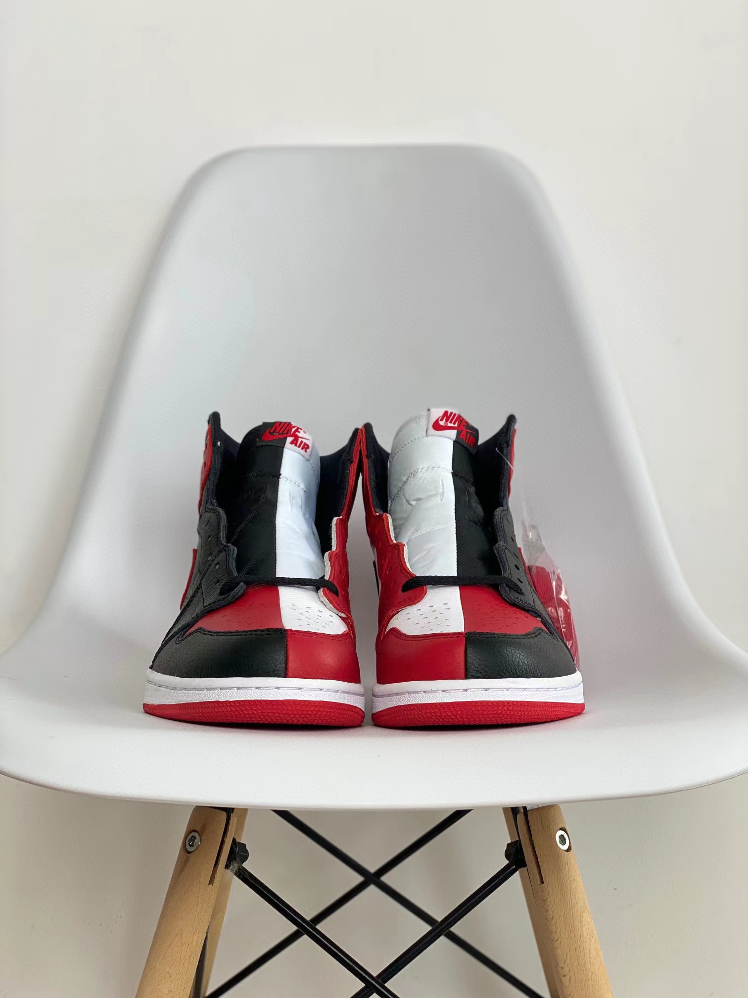 Air Jordan 1 AJ1 Retro Homage To Home Chicago 陰陽 鴛鴦 小丑 高筒 休闲鞋 男鞋 板鞋  861428-061