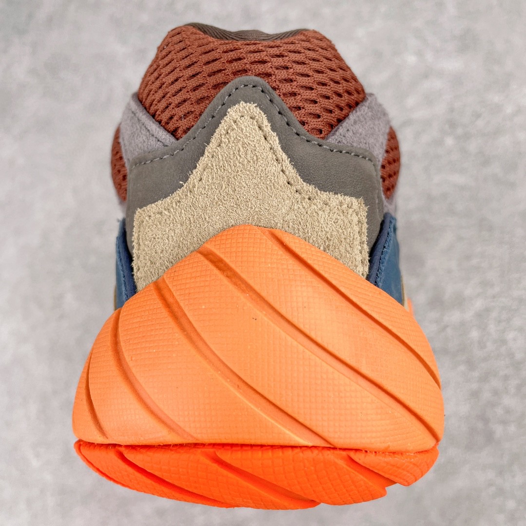 adidas originals Yeezy 500 Enflame 蓝橙 低筒 休闲鞋 运动鞋 老爹鞋 男鞋 女鞋 GZ5541