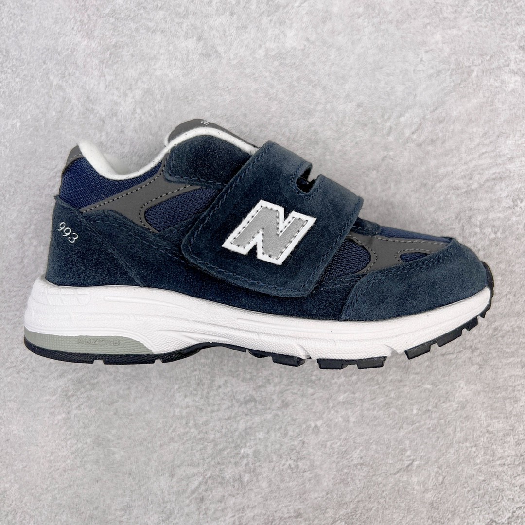 New Balance 993 系列 海军蓝 低筒 运动鞋 休闲鞋 板鞋 童鞋 