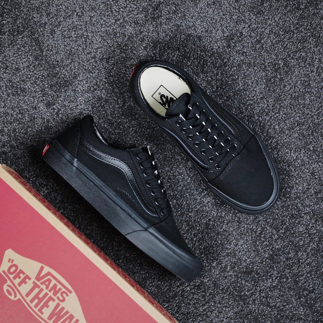 Vans Old Skool Black 黑武士  全黑  低筒 休闲鞋 板鞋 滑板鞋 男鞋 女鞋 