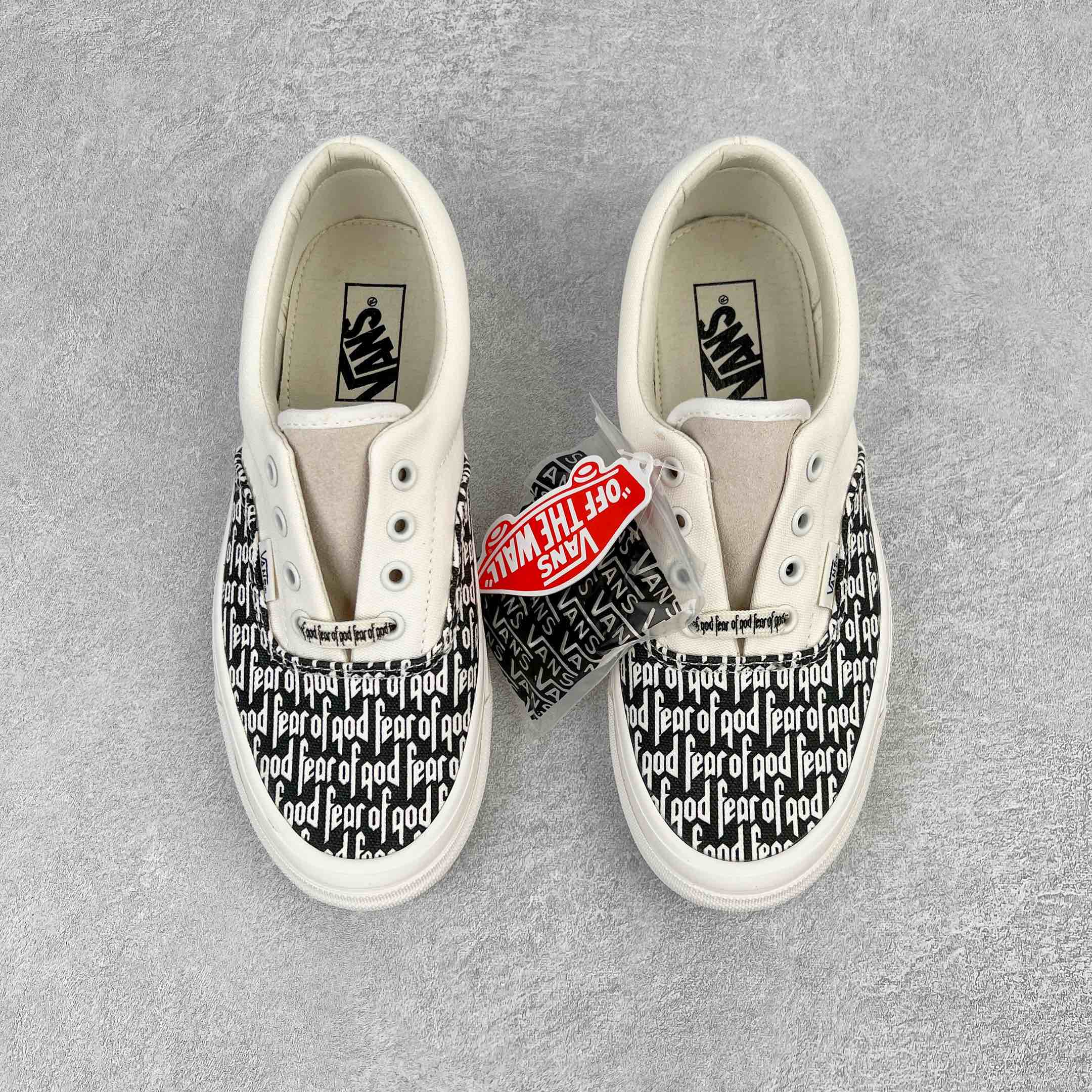  Fear Of God Vans Era 95 DX White Black FOG 黑白 低筒 休闲鞋 板鞋 滑板鞋 男鞋 女鞋 VN0A3MQ5PZP1