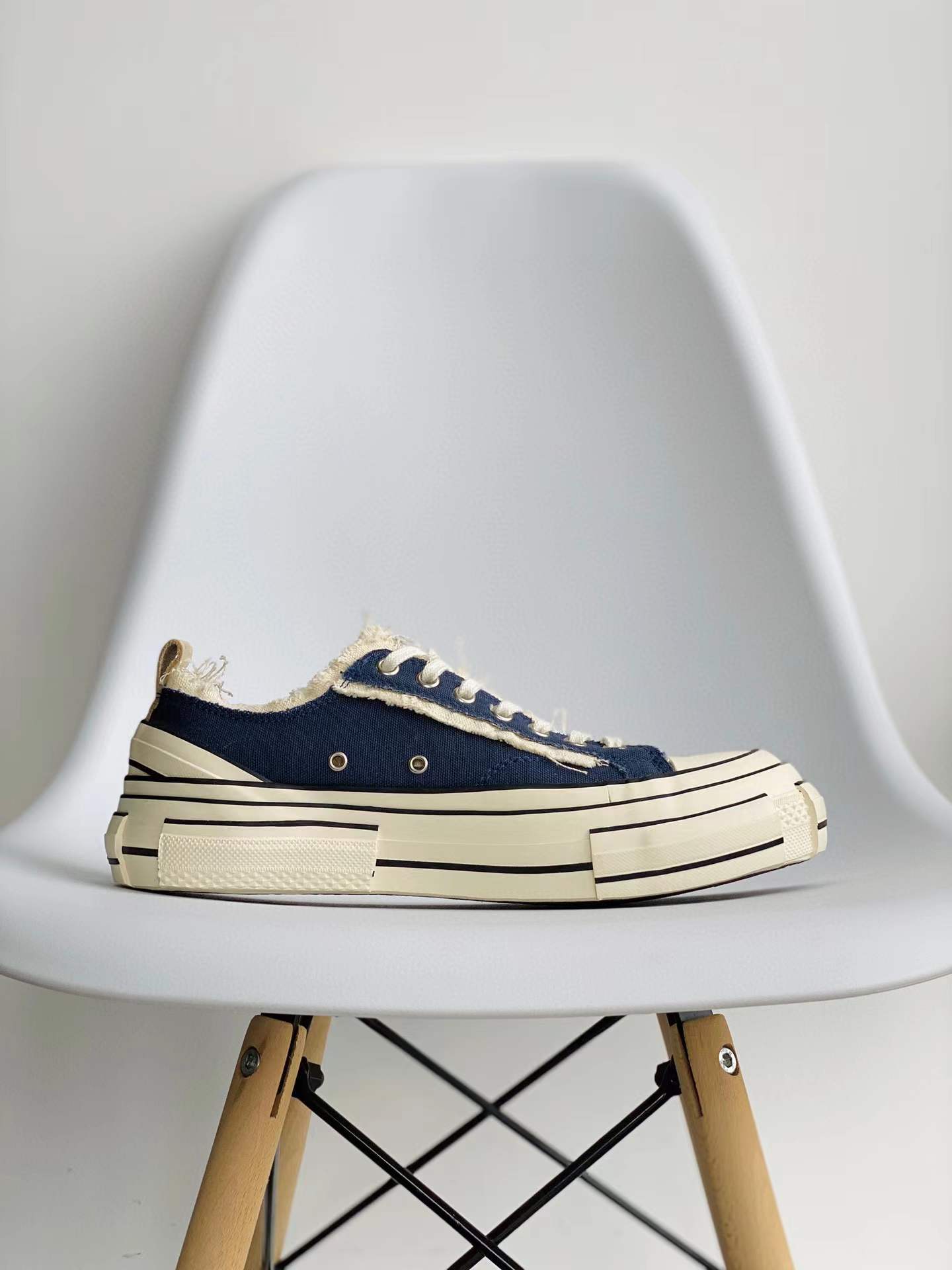 xVESSEL G.O.P. Lows Navy 吴建豪 蓝色 低筒 板鞋 休闲鞋 男鞋 女鞋 S19X001H