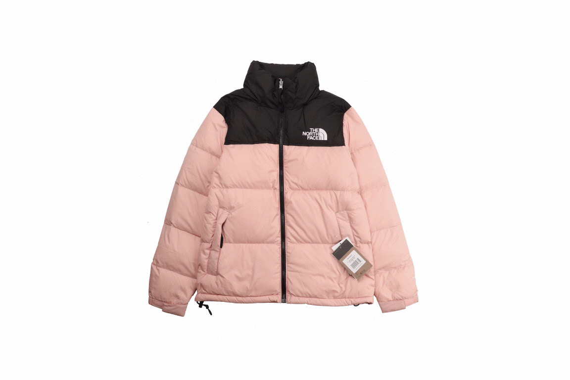 THE NORTH FACE  1996 粉色 羽绒服 北面 北脸  外套 长袖 保暖 男女同款  