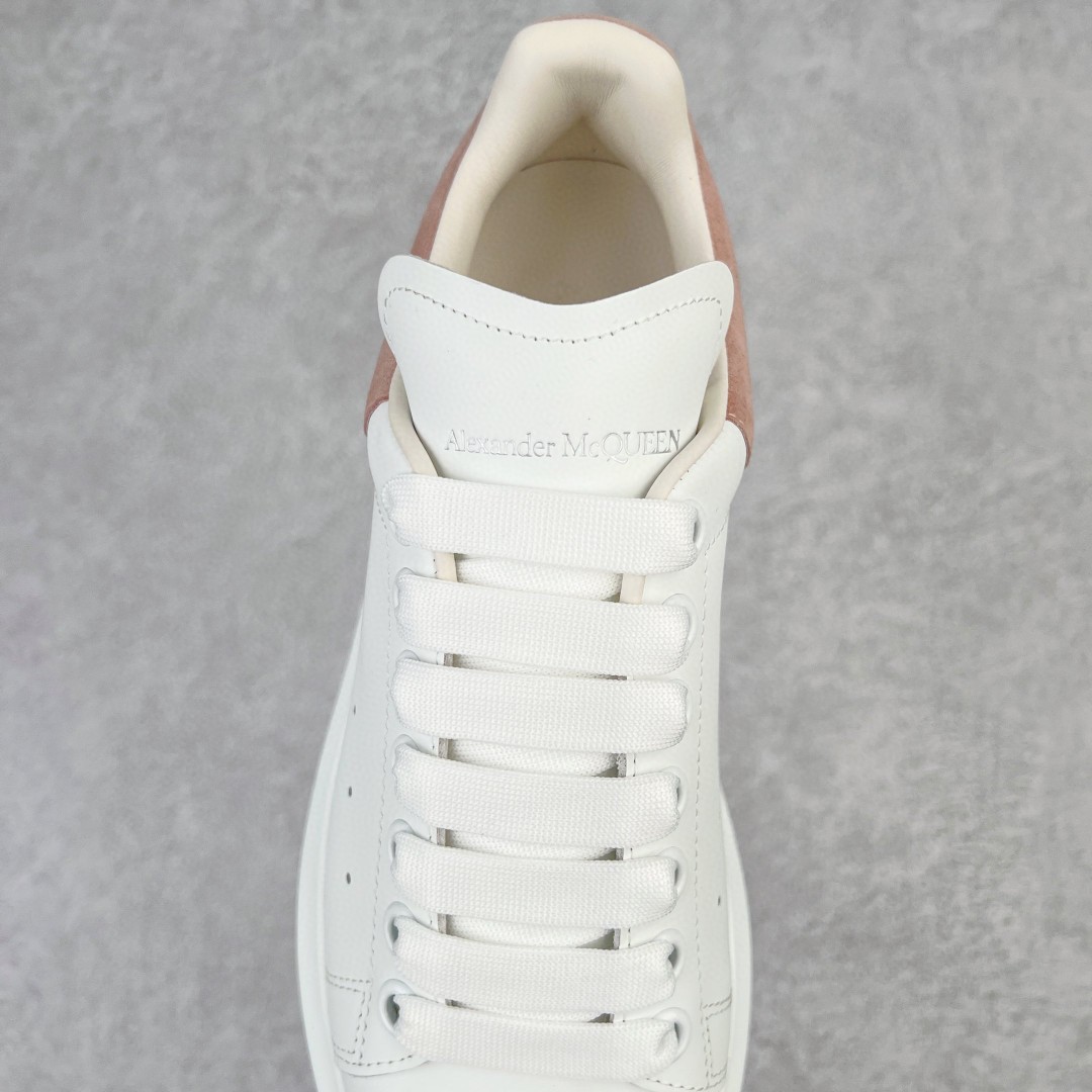 Alexander McQueen 麦昆 白棕 绒面 低筒 板鞋 休闲鞋 厚底鞋 增高鞋 男鞋 女鞋 553680WIBN29784