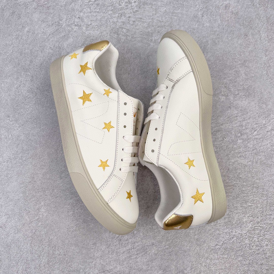 VEJA Esplar 白色 五角星 低筒 板鞋 休闲鞋 运动鞋 女鞋 男鞋 