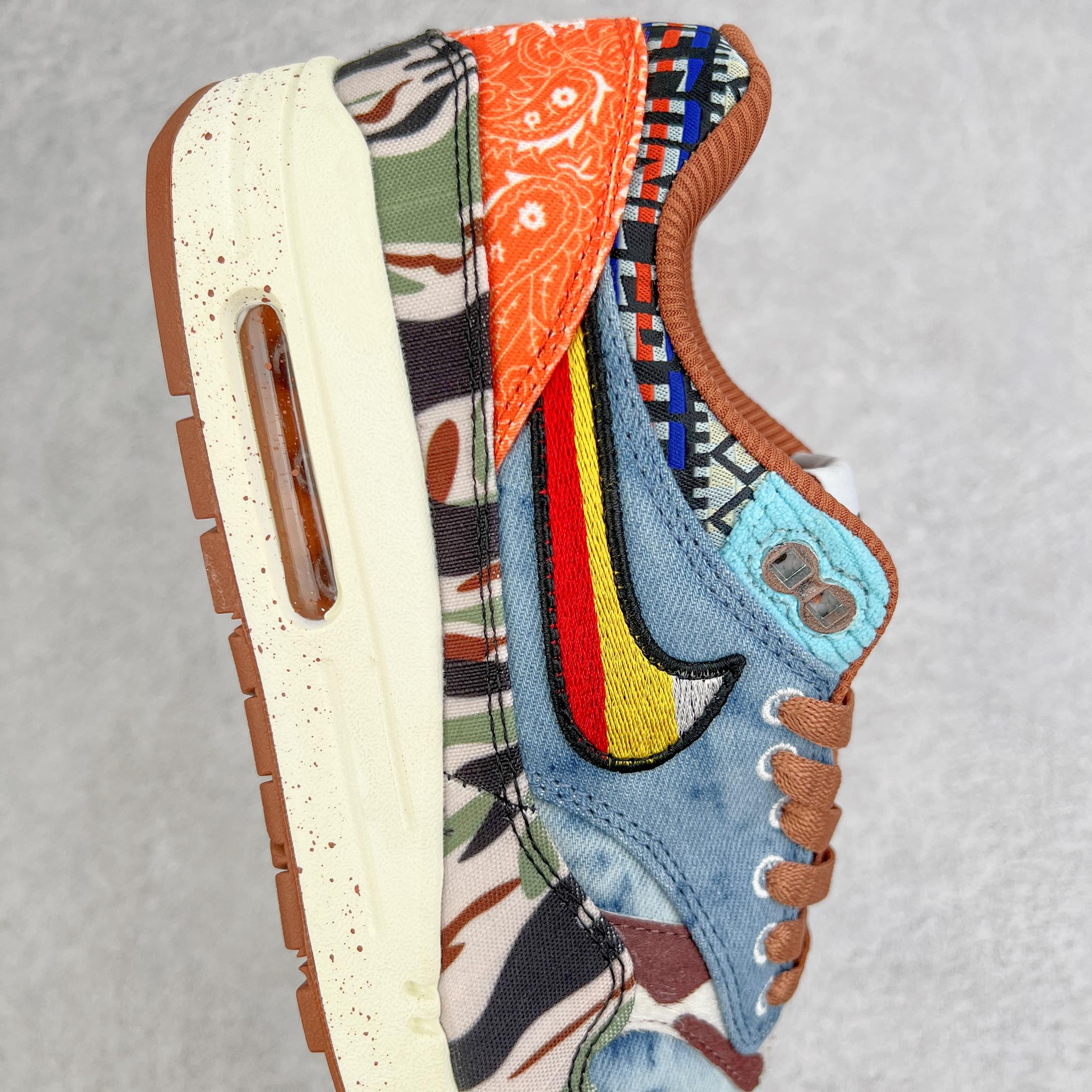 Concepts Air Max 1 SP Heavy 蓝黑绿 虎纹迷彩 低筒 减震运动鞋 休闲鞋 板鞋 男鞋 女鞋 DN1803-900