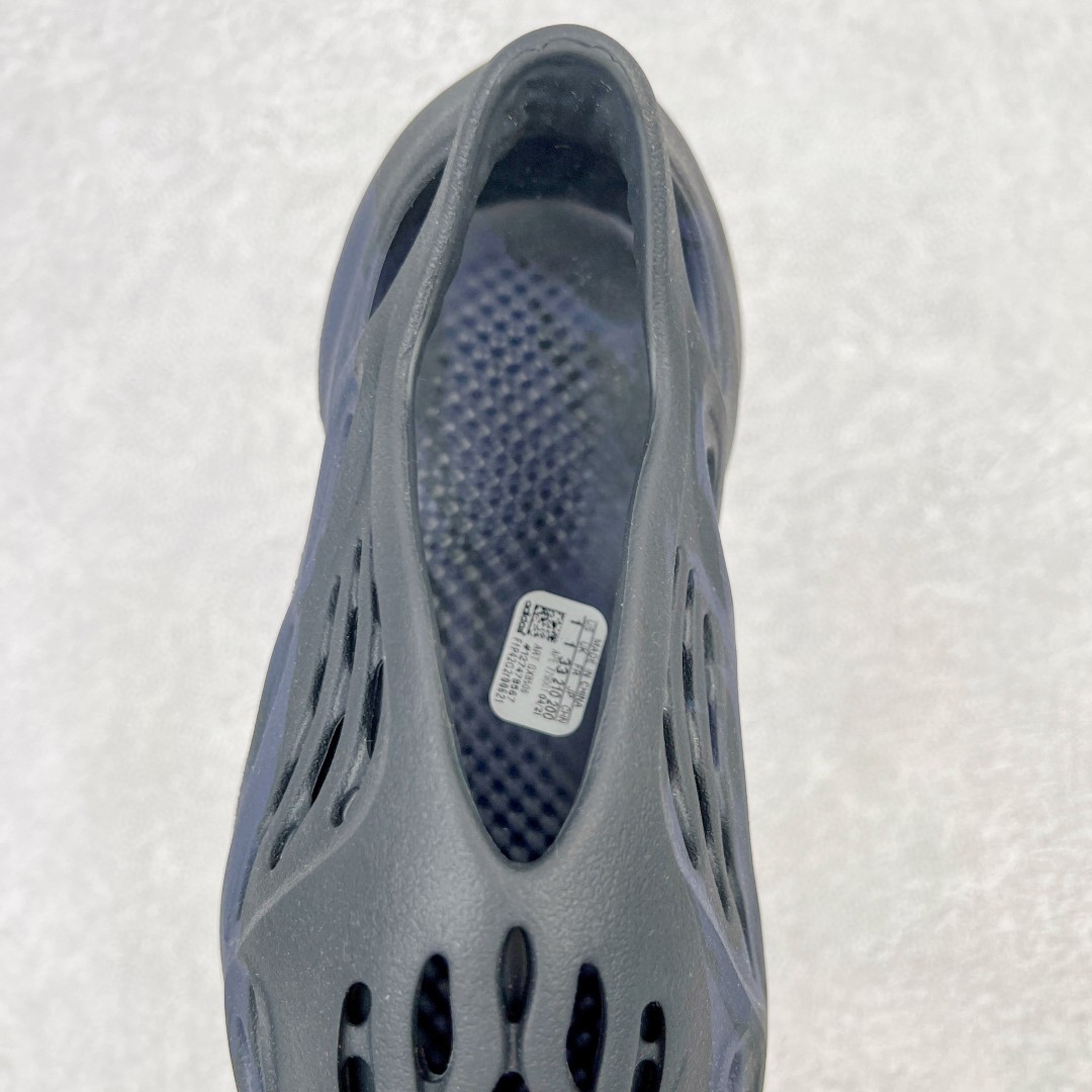 adidas originals Yeezy Foam Runner Mineral Blue 矿物蓝 低筒 洞洞鞋 休闲鞋 拖鞋 童鞋 GX8506 