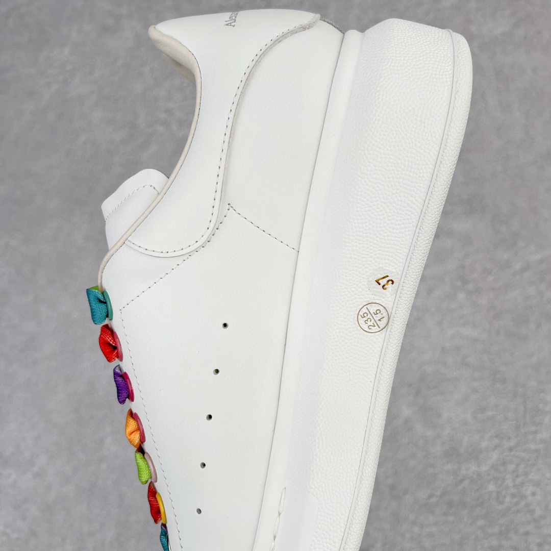 Alexander McQueen 麦昆 白色 低筒 板鞋 休闲鞋 厚底鞋 增高鞋 男鞋 女鞋 553680WHX9P9035