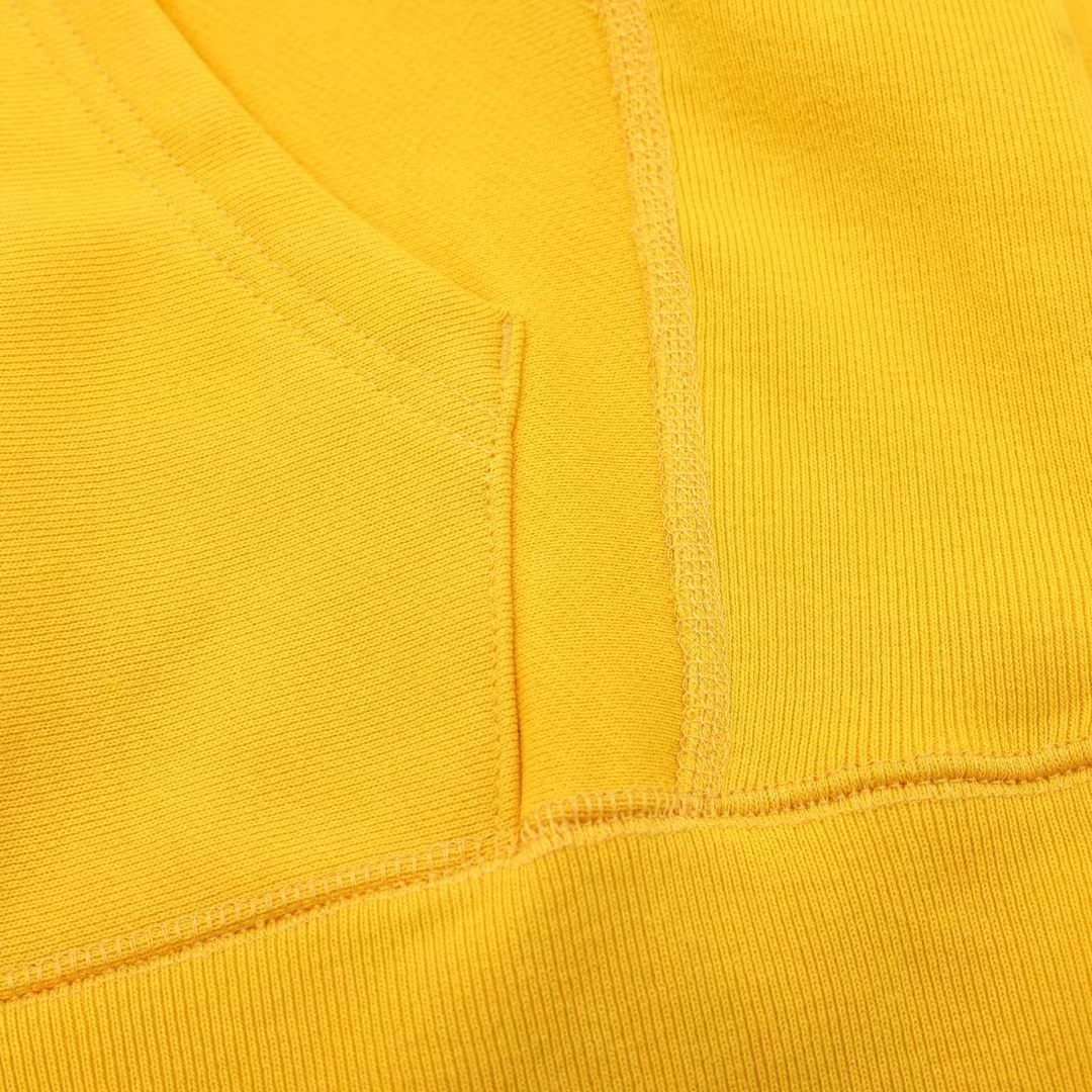 Supreme 19FW Bandana Box Logo Hooded 黄色 腰果花刺绣 长袖 保暖 加绒 卫衣男女同款 SUP-FW19-10826