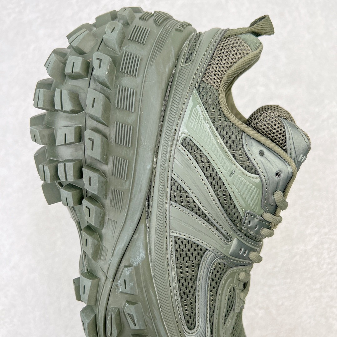 Balenciaga 巴黎世家 Defender 绿色 尼龍輪胎鞋 老爹鞋 男鞋 女鞋