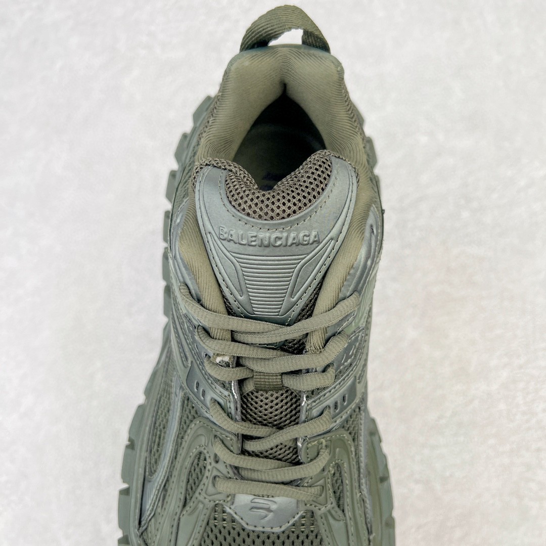 Balenciaga 巴黎世家 Defender 绿色 尼龍輪胎鞋 老爹鞋 男鞋 女鞋