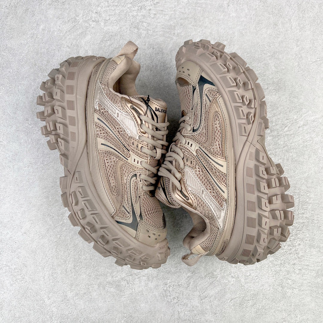 Balenciaga 巴黎世家 Defender 棕色 尼龍輪胎鞋 老爹鞋 男鞋 女鞋