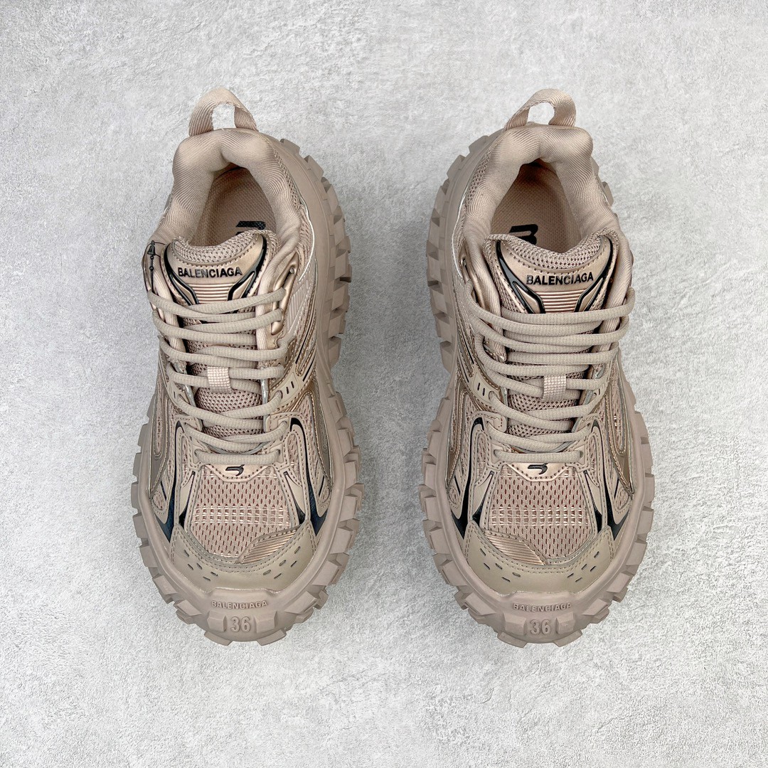 Balenciaga 巴黎世家 Defender 棕色 尼龍輪胎鞋 老爹鞋 男鞋 女鞋