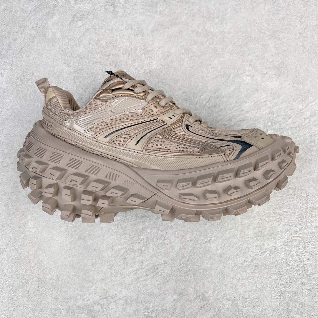 Balenciaga 巴黎世家 Defender 棕色 尼龍輪胎鞋 老爹鞋 男鞋 女鞋