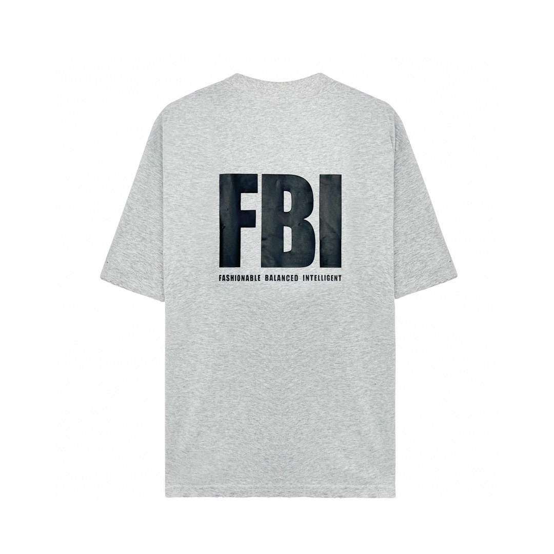 Balenciaga 巴黎世家 闪电字母Metallica摇滚乐队系列 泼墨水洗 破坏撕裂纹印花破洞短袖T恤【全新天花板级别】 圆领 短袖 