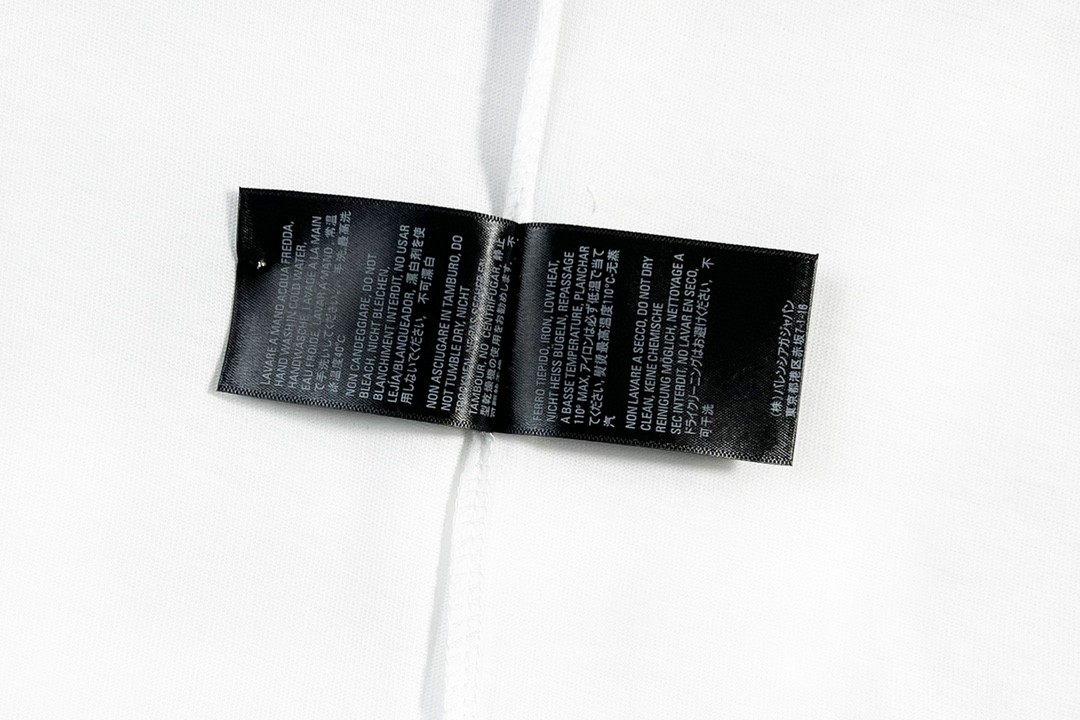 Balenciaga 巴黎世家 印花字母logo 短袖 白色 T 恤 圆领 夏季 男女同款 612966TIVG59040