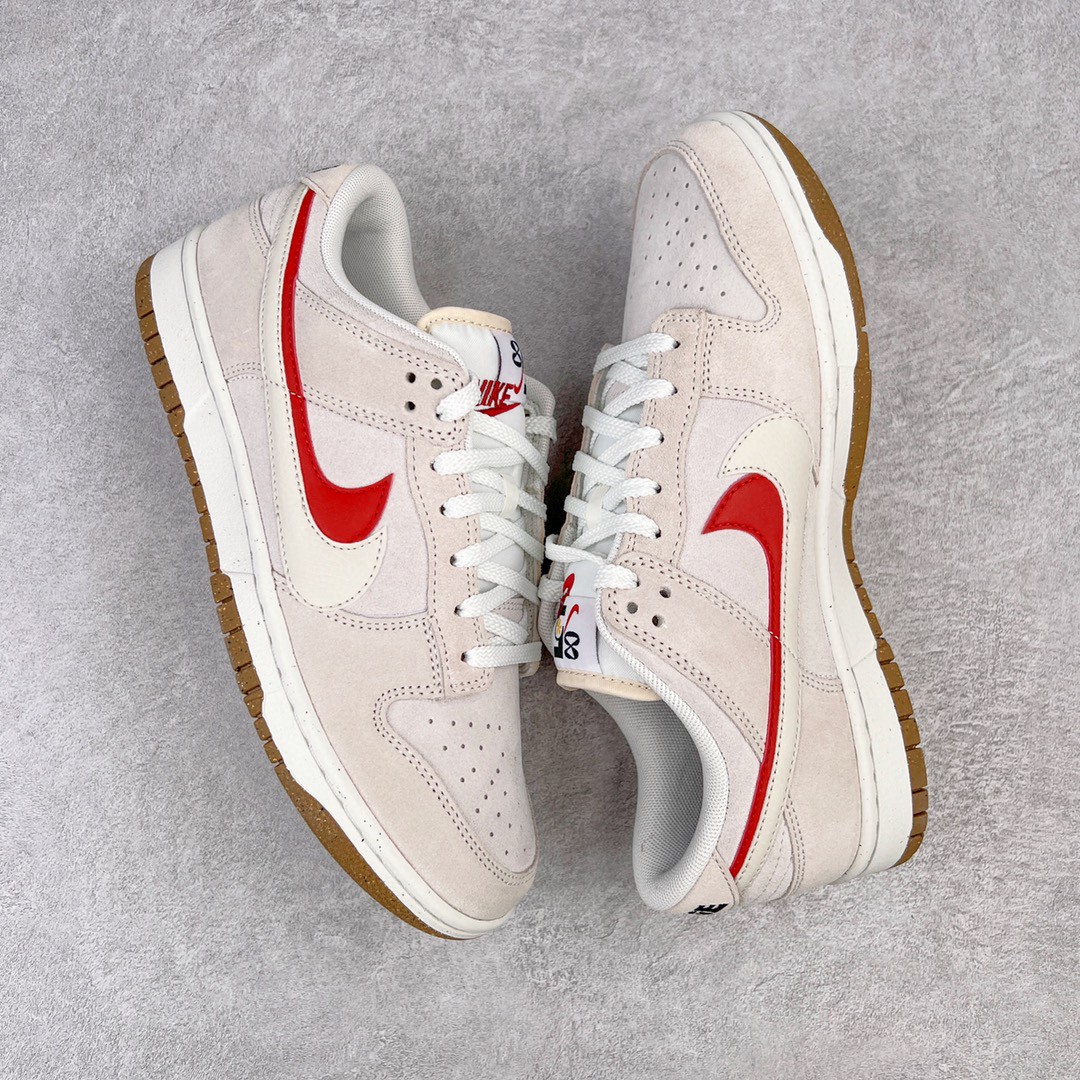 [Copy]Nike Dunk Low SE 85 蒸汽木偶 CNY 限定双钩兔子饼干 粉白 低筒 复古板鞋 休闲鞋 男鞋 女鞋 DO9457-100